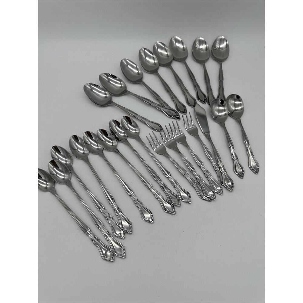 Lot Of 23 Roger’s Korean Stainless Flatware Silverware Miscellaneous Mixed Piece
